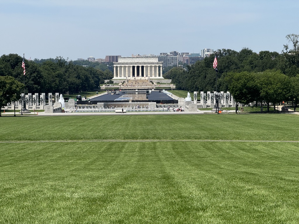 View to Lincoln from the Washington Monument