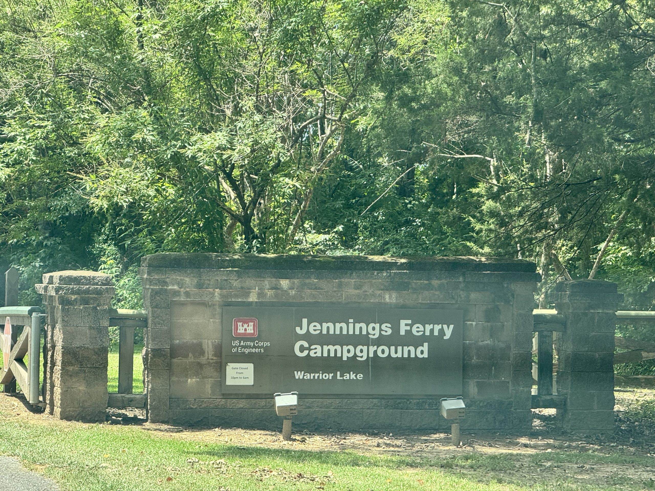 Campground Review – Jennings Ferry Campground, Akron, AL